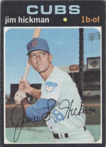 1971 Topps - Jim Hickman #175