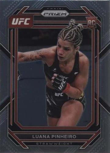 Luana Pinheiro 2023 Panini Prizm UFC Blue Prizm RC 057/175