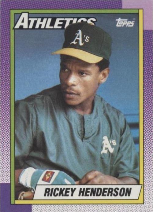 1990 Topps - Rickey Henderson #450
