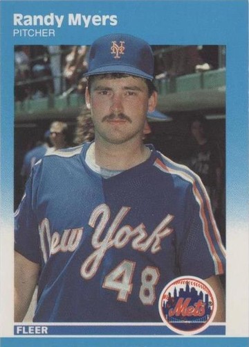 1987 Fleer Update - Randy Myers #U-85
