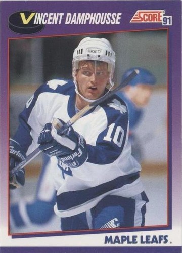 1991-92 Score American - Vincent Damphousse #300