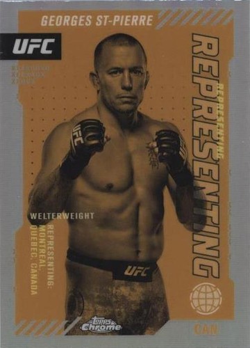 2024 Topps Chrome UFC - Georges St-Pierre #REP-7