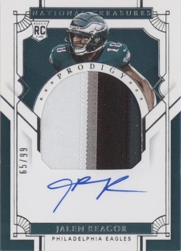 2020 Panini National Treasures Jalen Reagor #PPA-JR