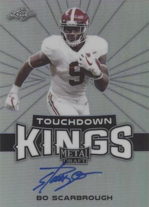 2018 Leaf Metal Draft Bo Scarbrough #TK-BS1