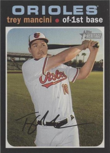 2020 Topps Heritage - Trey Mancini #346