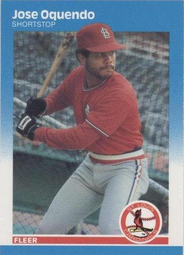 1987 Fleer - Jose Oquendo #305