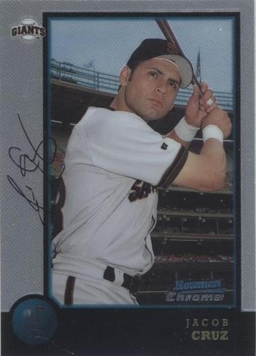 1998 Bowman Chrome - Jacob Cruz #158