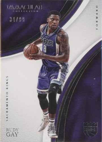 2016-17 Panini Immaculate Collection - Rudy Gay #85