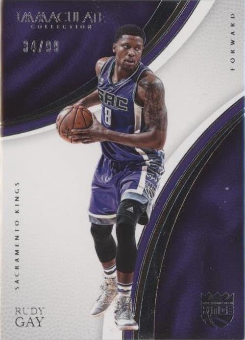 2016-17 Panini Immaculate Collection - Rudy Gay #85