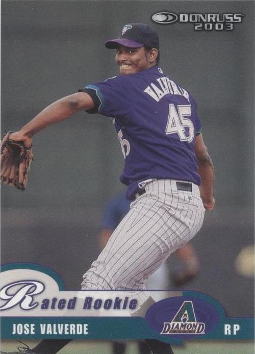 2003 Donruss - Jose Valverde #58