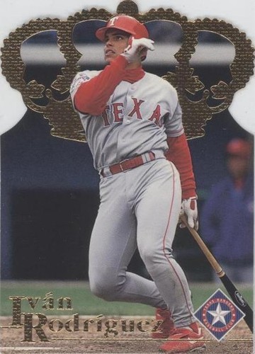 1996 Pacific Crown Collection - Ivan Rodriguez #DC-24