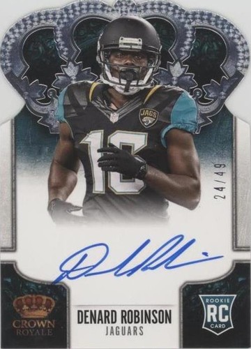 2013 Panini Crown Royale Denard Robinson #206