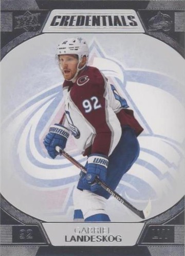 2022-23 Upper Deck Credentials - Gabriel Landeskog #21