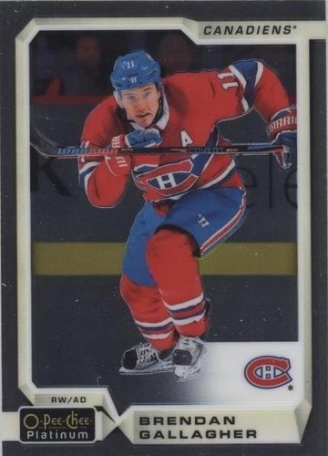 2018-19 O-Pee-Chee Platinum - Brendan Gallagher #138