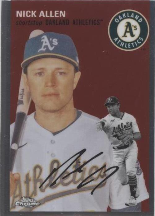 2023 Topps Chrome Platinum Anniversary - Nick Allen #381