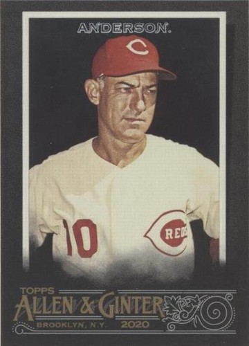 2020 Topps Allen & Ginter's X - Sparky Anderson #346