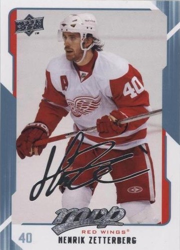 2008-09 Upper Deck MVP - Henrik Zetterberg #106