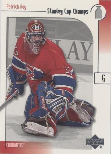 2001-02 Upper Deck Stanley Cup Champs - Patrick Roy #67