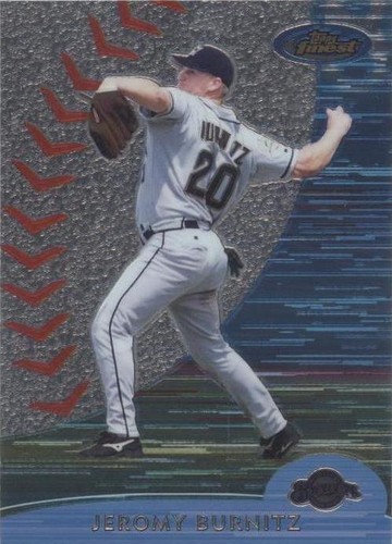 2000 Topps Finest - Jeromy Burnitz #12