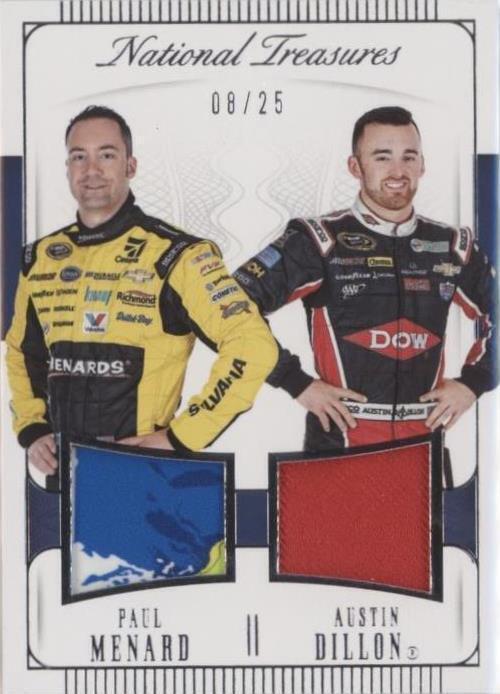 2016 Panini National Treasures - Austin Dillon Paul Menard #DM-MD