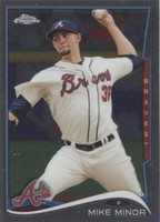 2014 Topps Chrome - Mike Minor #79