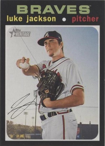 2020 Topps Heritage - Luke Jackson #37