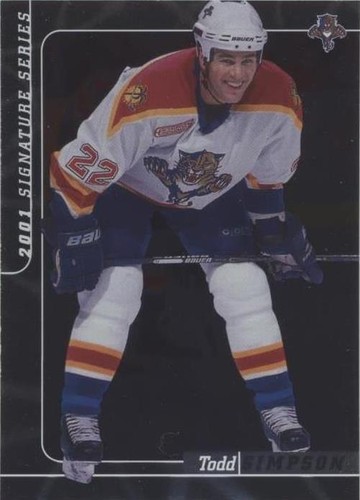 2000-01 In the Game Be A Player Signature Series - Todd Simpson #93