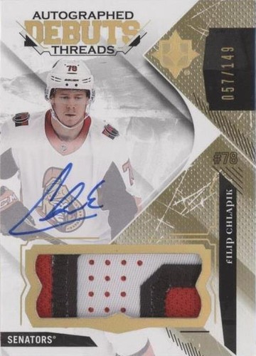 2017-18 Ultimate Collection - Filip Chlapik #DTA-FC