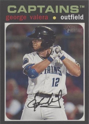 2020 Topps Heritage Minor League Edition - George Valera #40