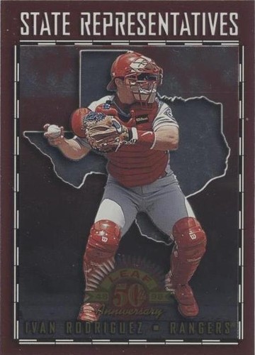 1998 Leaf - Ivan Rodriguez #21
