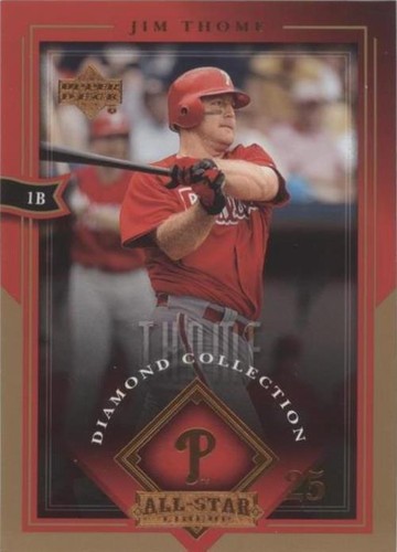 2004 Upper Deck Diamond Collection All-Star Lineup - Jim Thome #65