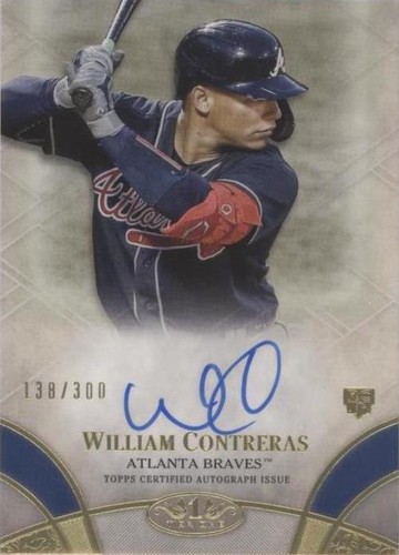 2021 Topps Tier One - William Contreras #BOA-WC