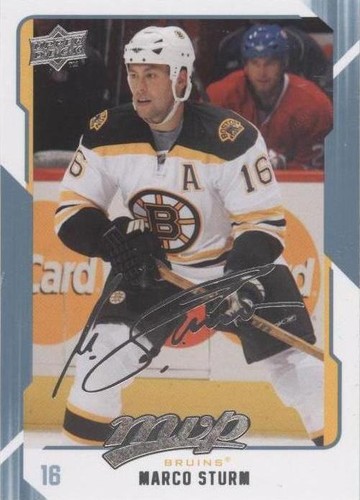 2008-09 Upper Deck MVP - Marco Sturm #27