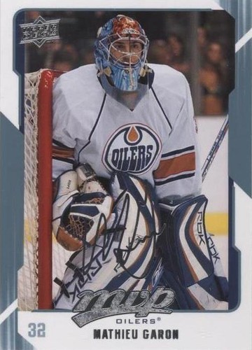 2008-09 Upper Deck MVP - Mathieu Garon #123