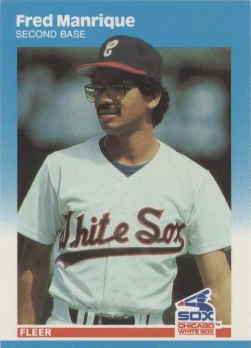 1987 Fleer Update - Fred Manrique #U-72