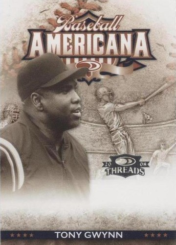 2008 Donruss Threads - Tony Gwynn #BA-13