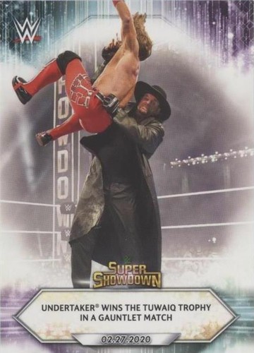 2021 Topps WWE - Undertaker #25