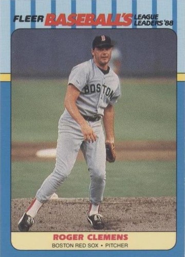 1988 Fleer Baseball's League Leaders - Roger Clemens #6