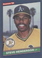 1986 Donruss - Steve Henderson #375