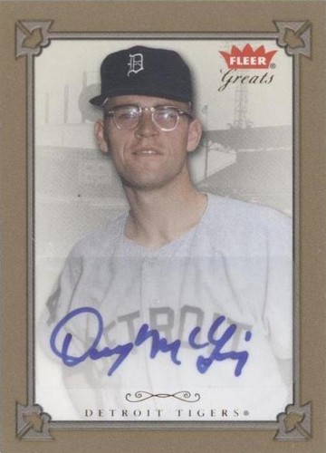 2004 Fleer Greats of the Game - Denny McLain #GBA-DM