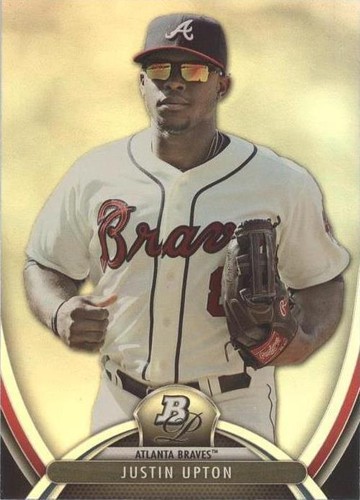 2013 Bowman Platinum - Justin Upton #19
