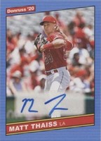 2020 Panini Donruss - Matt Thaiss #86S-MT