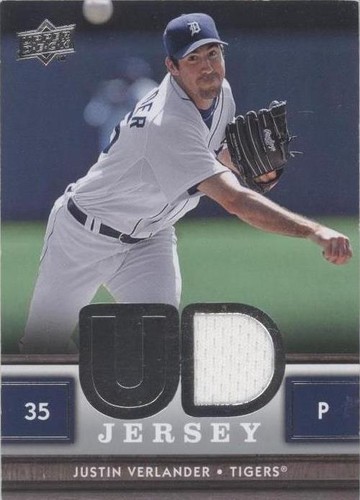 2008 Upper Deck - Justin Verlander #UDJ-JV
