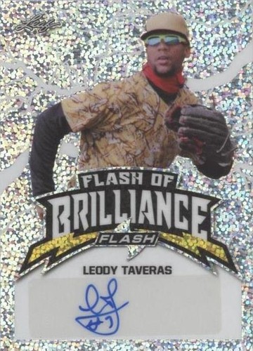 2020 Leaf Flash - Leody Taveras #FB-LT1