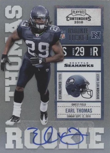 2010 Playoff Contenders Earl Thomas III #135