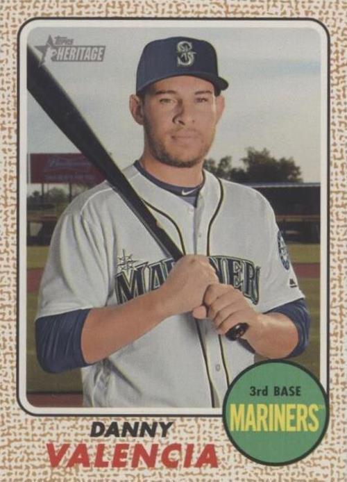 2017 Topps Heritage - Danny Valencia #86