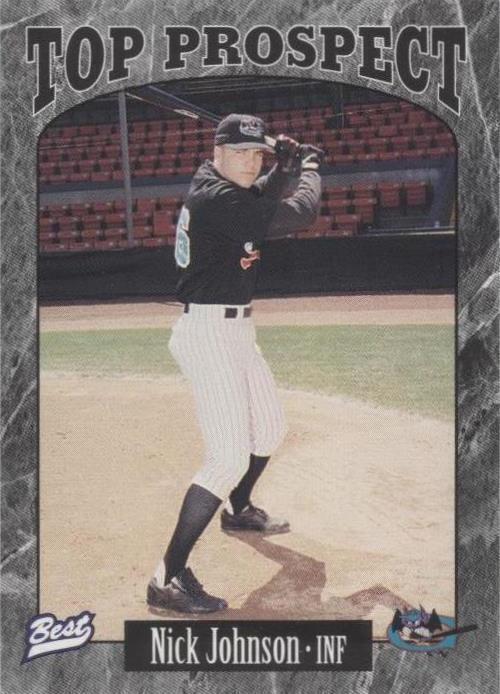 Best South Atlantic League Top Prospects 1997 - Nick Johnson #18