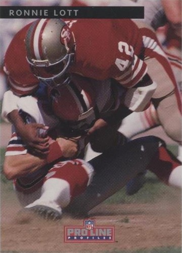 1992 Pro Line Mobil Ronnie Lott #10