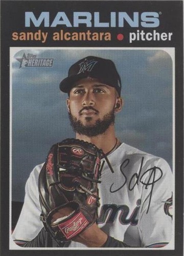 2020 Topps Heritage - Sandy Alcantara #153