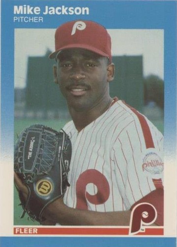 1987 Fleer Update - Mike Jackson #U-48